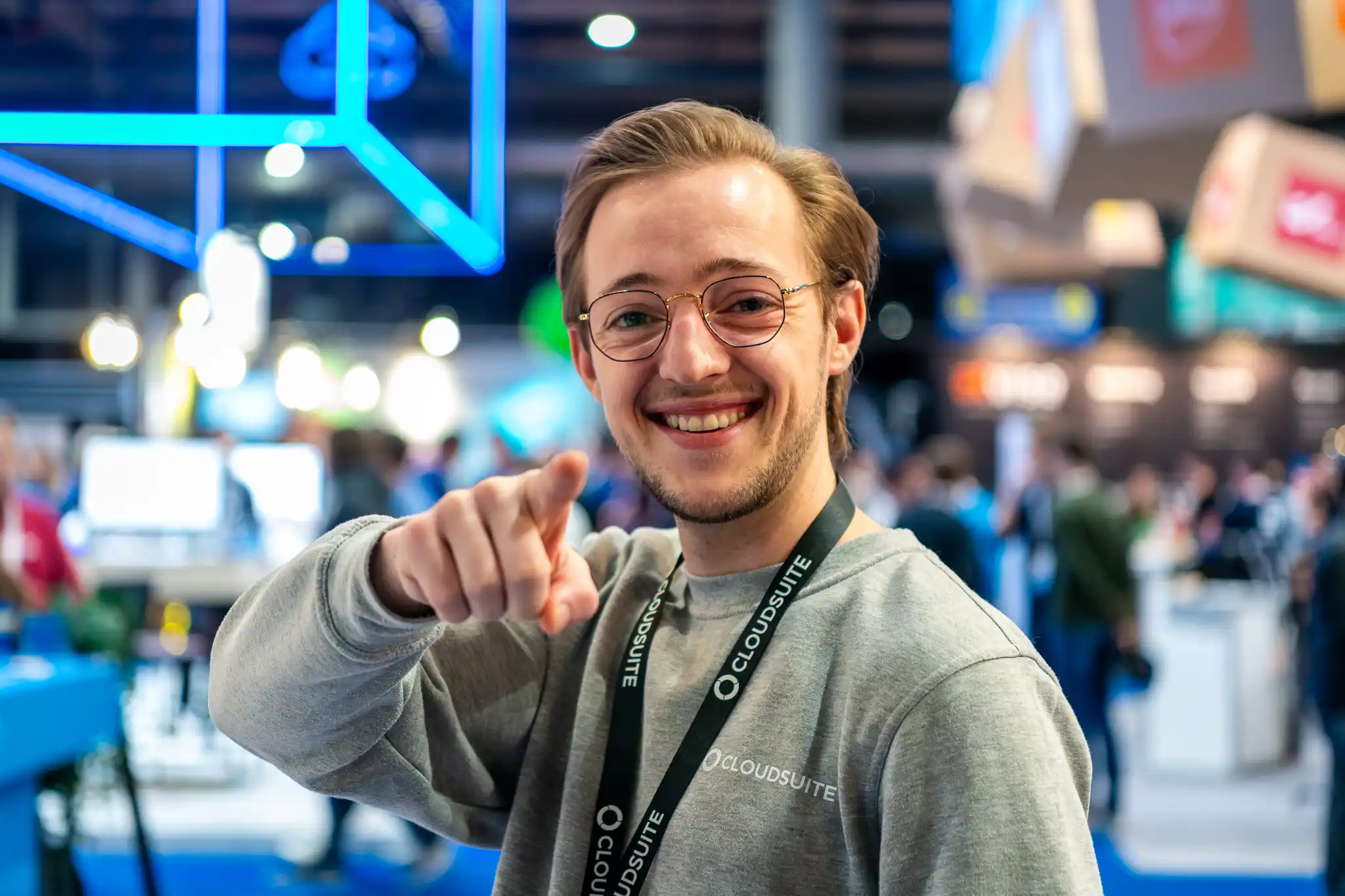 Het CloudSuite team bij Webwinkel Vakdagen 2024