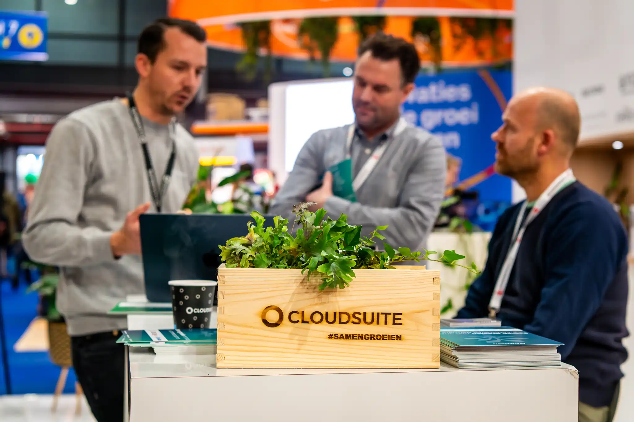 Het CloudSuite team bij Webwinkel Vakdagen 2024
