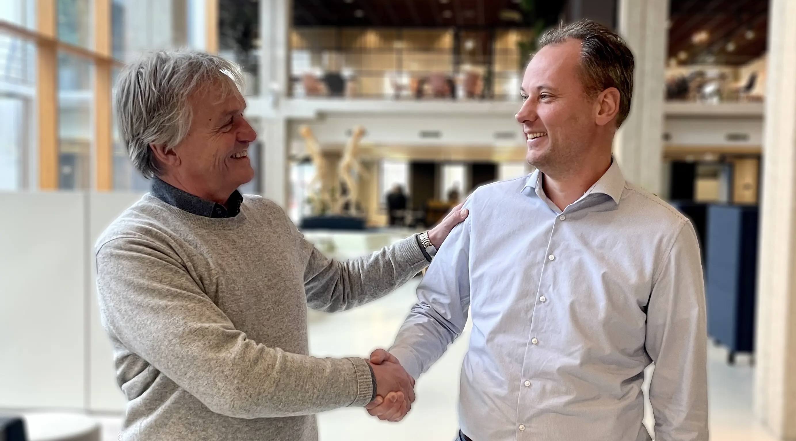 Afbeelding Gertjan Oude Lohuis nieuwe CTO en Eric Klaasse
