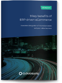 The 9 key benefits of ERP-driven eCommerce whitepaper
