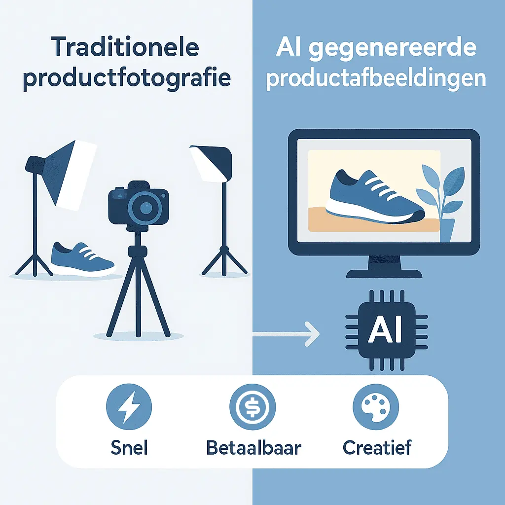 AI voor productafbeeldingen