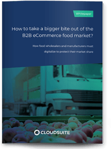 How to take a bigger bite out of the B2B eCommerce food market? whitepaper