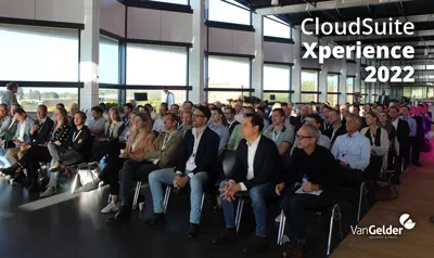 CloudSuite Xperience 2022 bij Van Gelder groot succes!