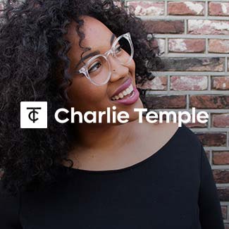 Charlie Temple logo and atmospheric image