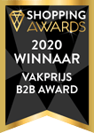 Winnaar Shopping Awards Vakprijs B2B Award 2020