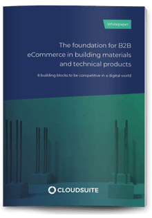 Whitepaper The foundation for B2B eCommerce in building materials and technical products