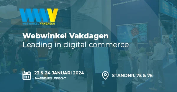 CloudSuite will be present at the Webwinkel Vakdagen - January 23 & 24, 2024.
