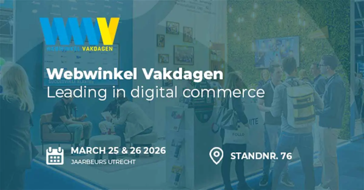 CloudSuite present at the Webwinkel Vakdagen - March 25 & 26 2026