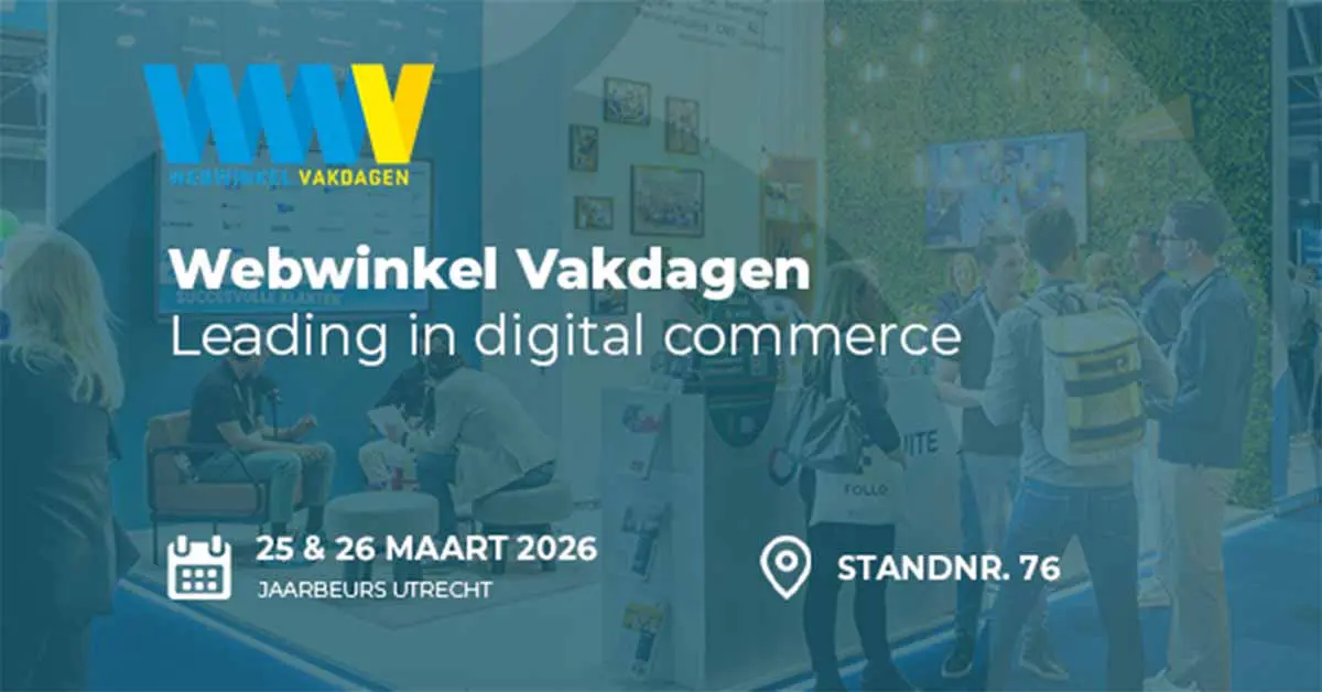 CloudSuite staat op de Webwinkel Vakdagen - 25 & 26 maart 2026